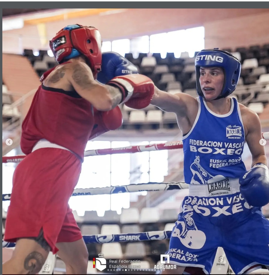Esmeralda boxeadora Federación Vasca de Boxeo